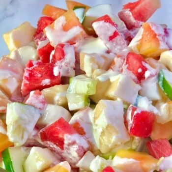 1 Tray of fruits Salads